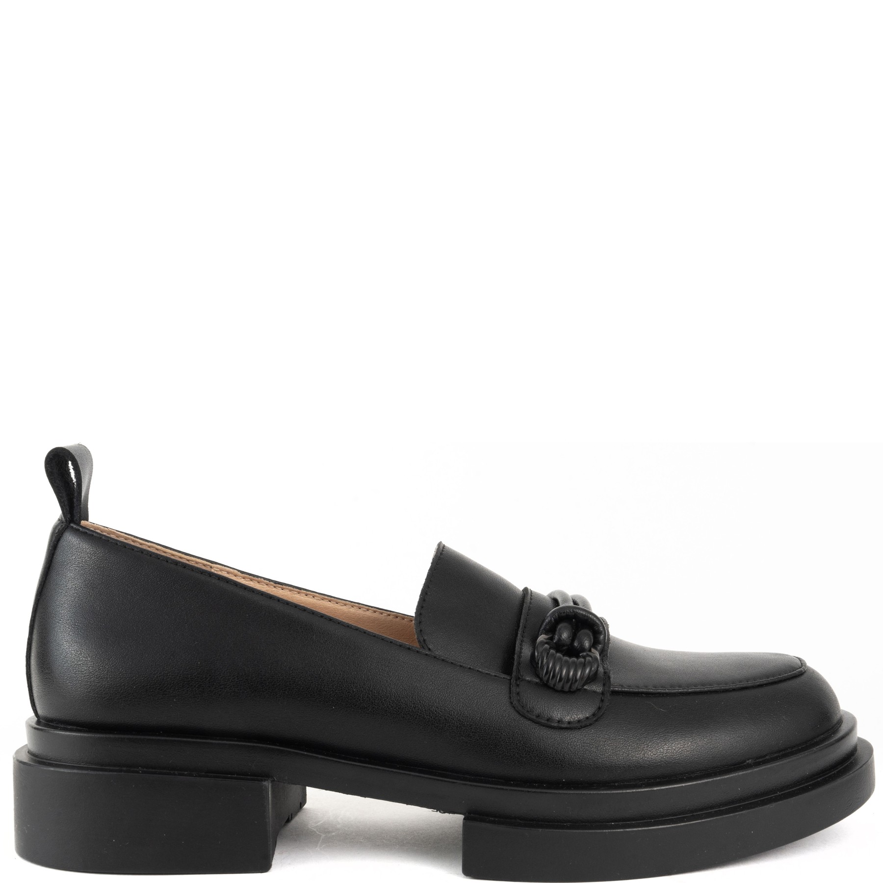 SANTINO MILANO Loaferiai moterims, Juoda, Loafers, SANTINO MILANO 2
