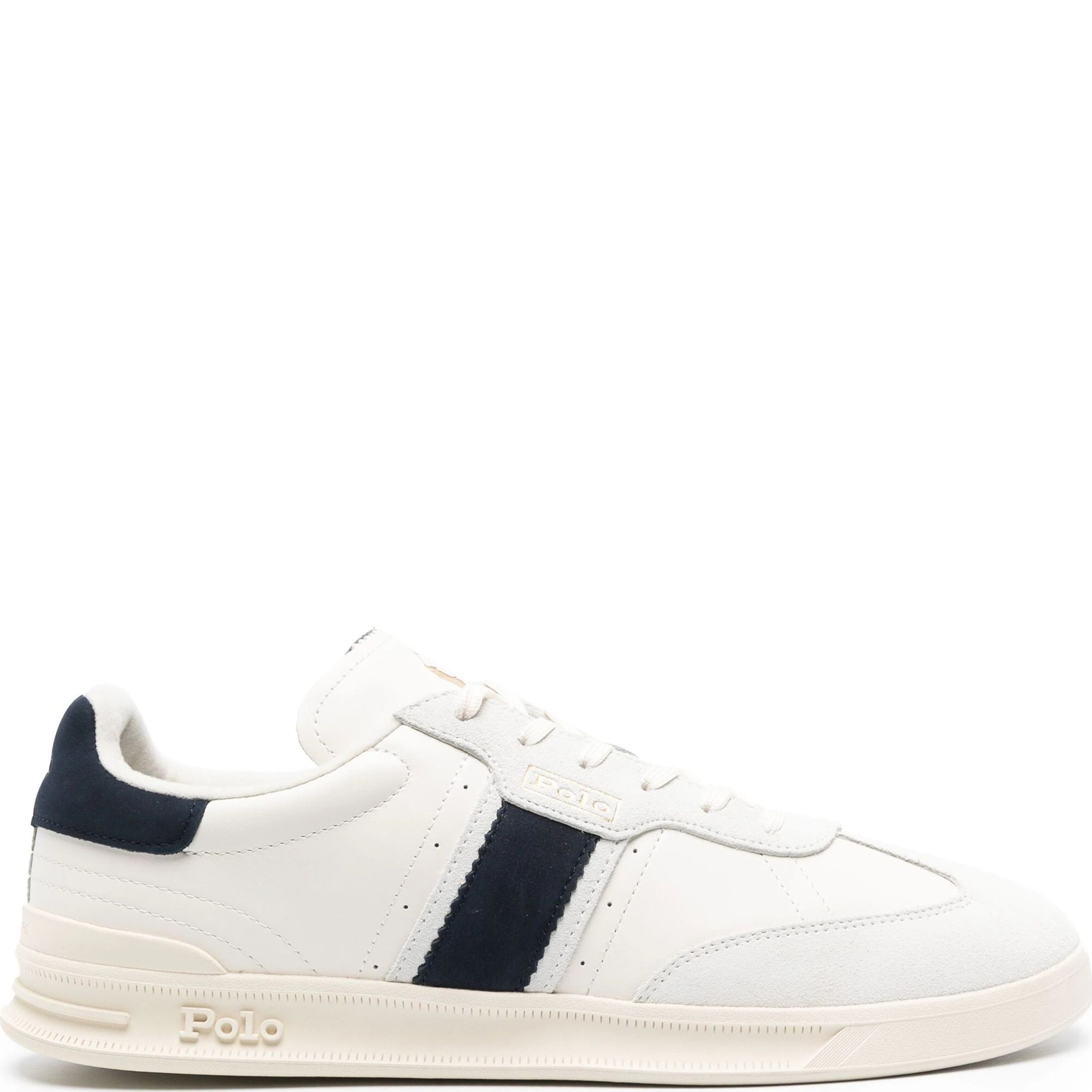 POLO RALPH LAUREN Laisvalaikio bateliai vyrams, Balta, Low top lace sneakers 2