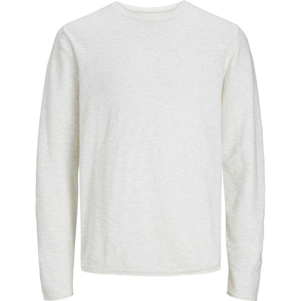 JACK & JONES Megztinis vyrams, Balta, Jjelinen pullover 1