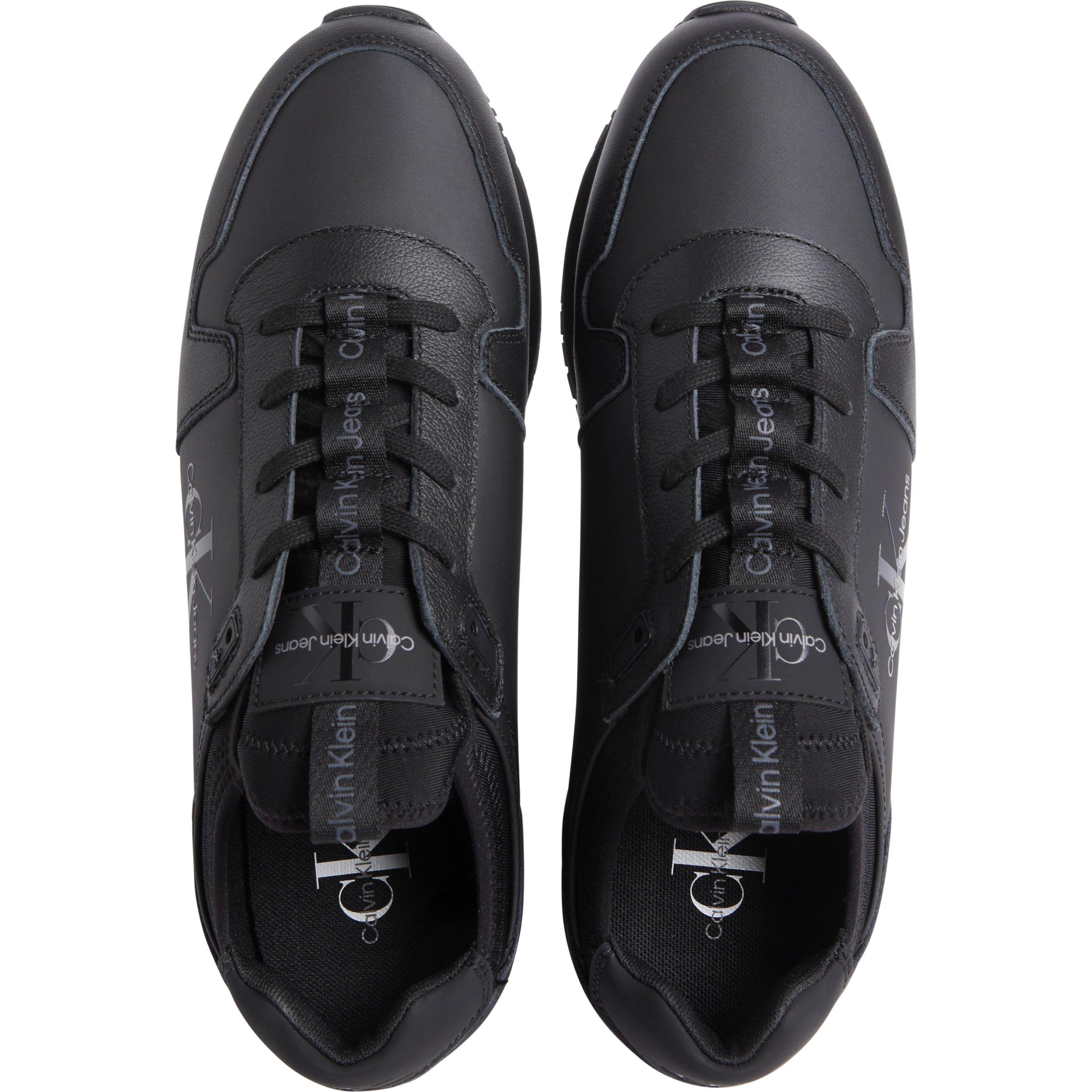 CALVIN KLEIN JEANS Laisvalaikio bateliai vyrams, Juoda, Retro sock multifunct leisure 4