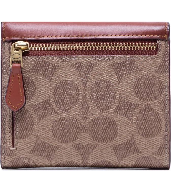 COACH Delninukė moterims, Ruda, Signature tabby chain clutch 2