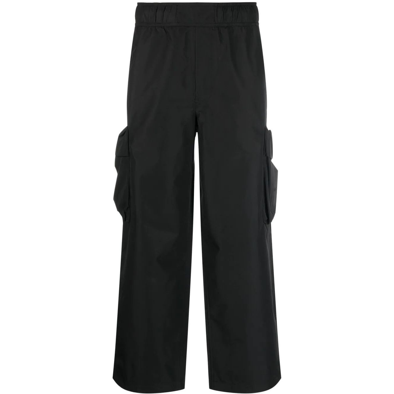 CALVIN KLEIN JEANS Laisvalaikio kelnės vyrams, Juoda, Technical cropped cargo 1