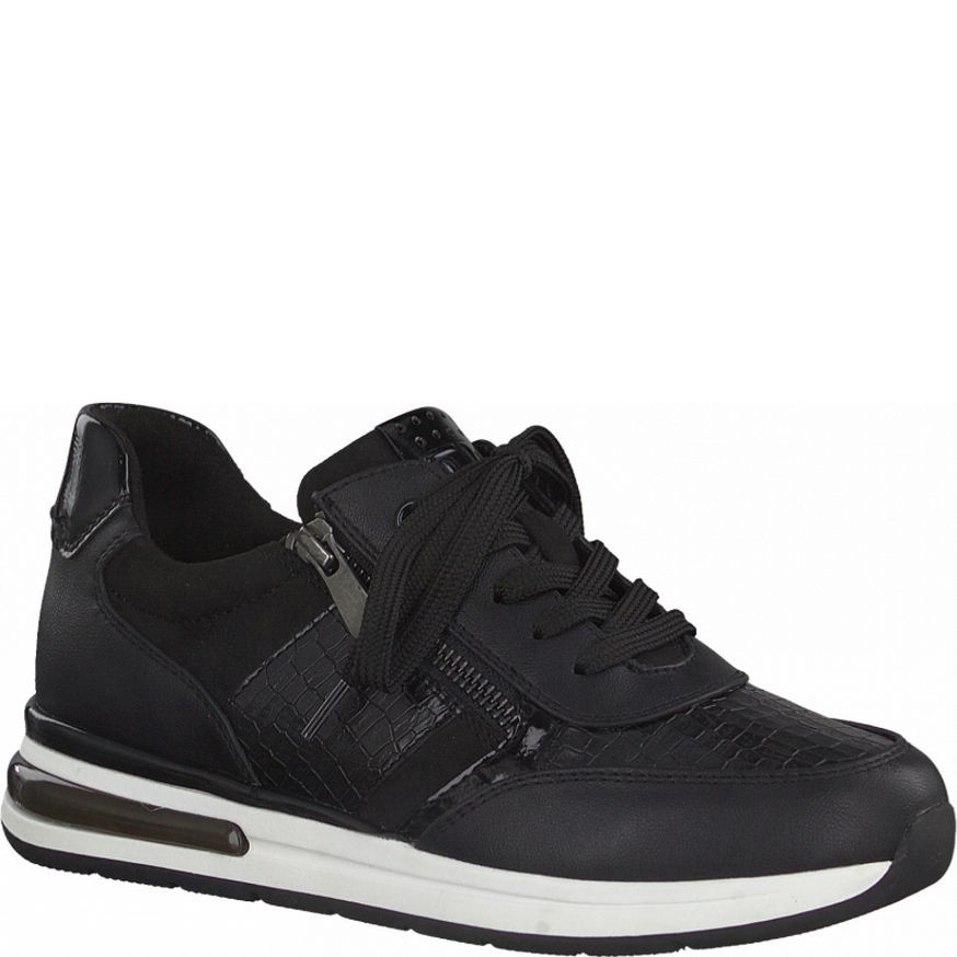 MARCO TOZZI Laisvalaikio bateliai moterims, Juoda, LEISURE 1