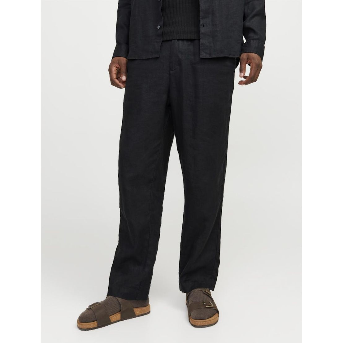 JACK & JONES Kelnės vyrams, Juoda, Jpstkarl pants 3