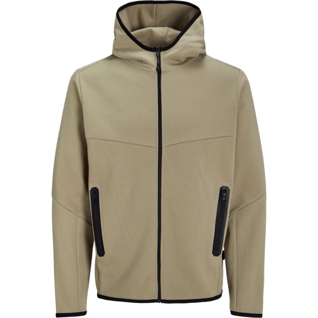 JACK & JONES Sportinis nertinis vyrams, Ruda, Fusion sweat zip hood noos 1