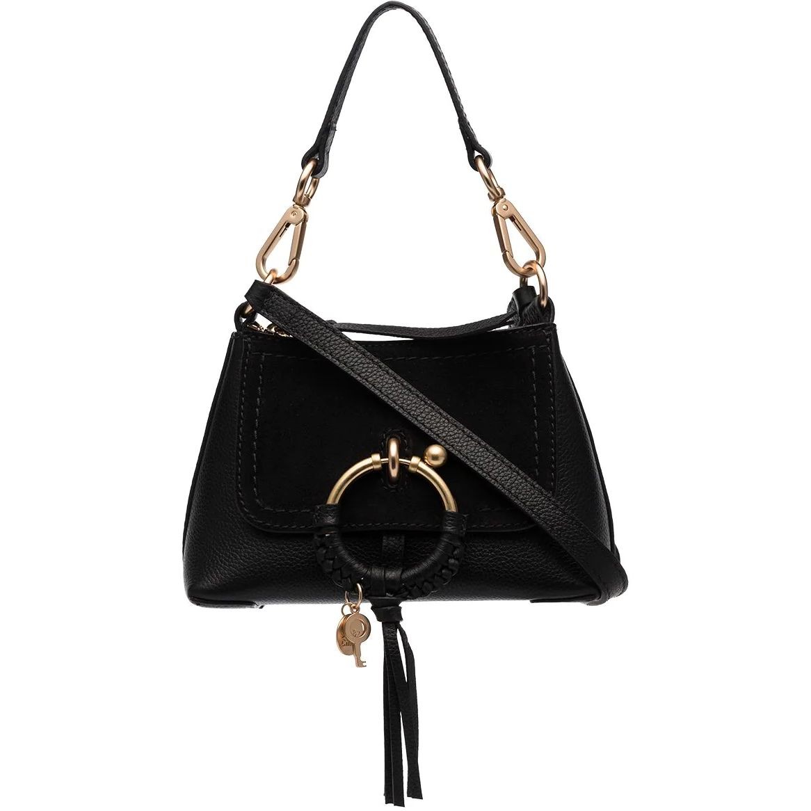 SEE BY CHLOE Rankinė per petį moterims, Juoda, Joan mini crossbody 1