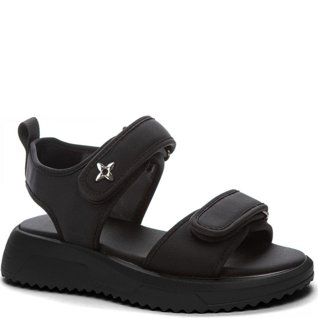 KEDDO Basutės mergaitėms, Juoda, SANDALS