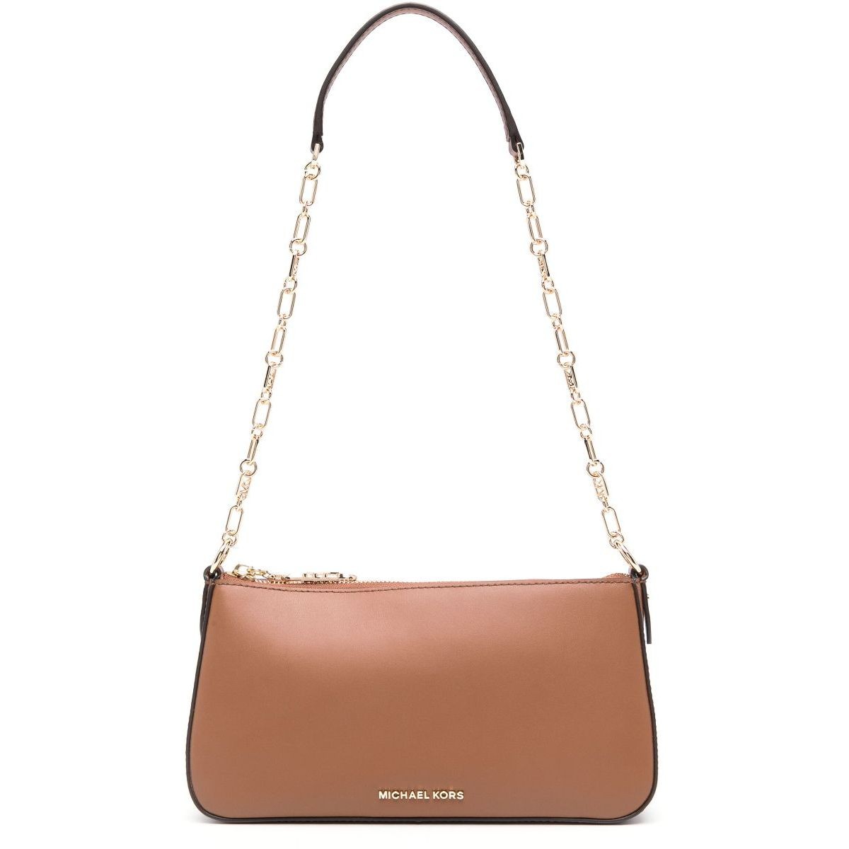 MICHAEL KORS Rankinė per petį moterims, Ruda, Md chain pouchette 1