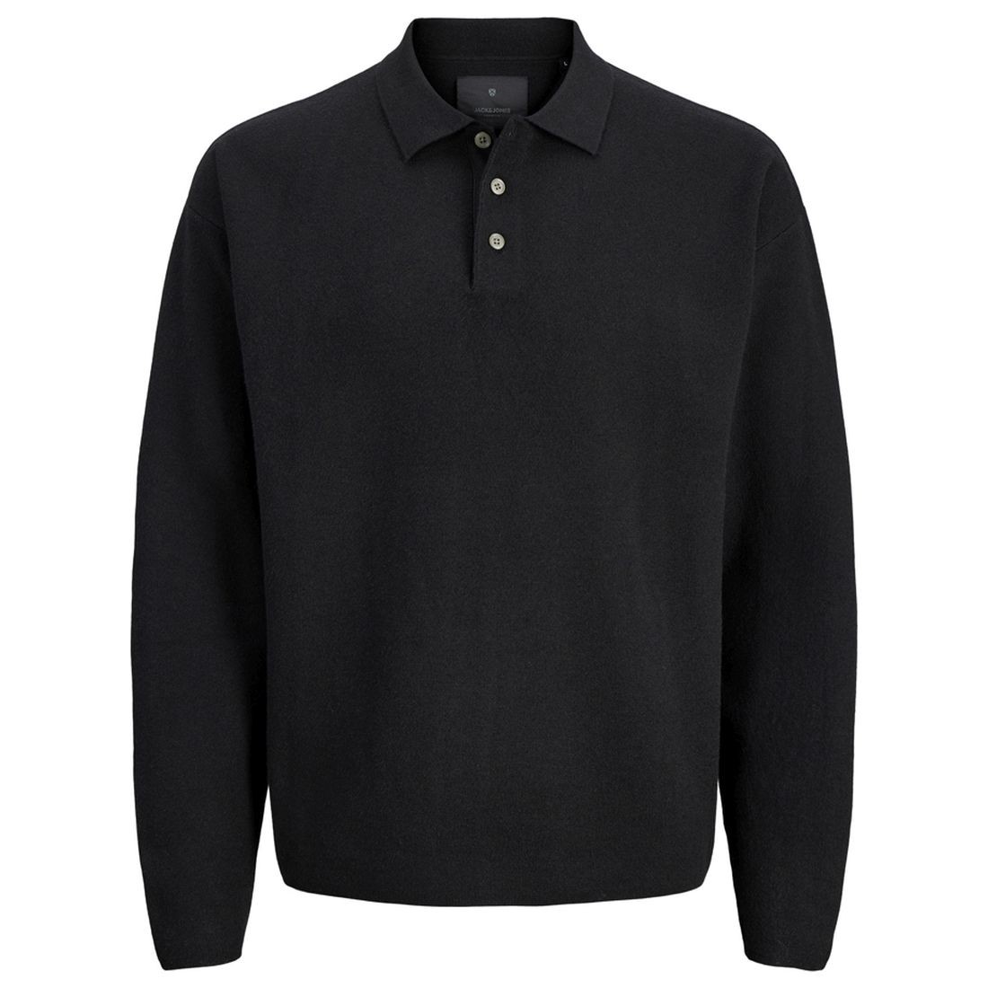 JACK & JONES Megztinis vyrams, Juoda, Bradfort