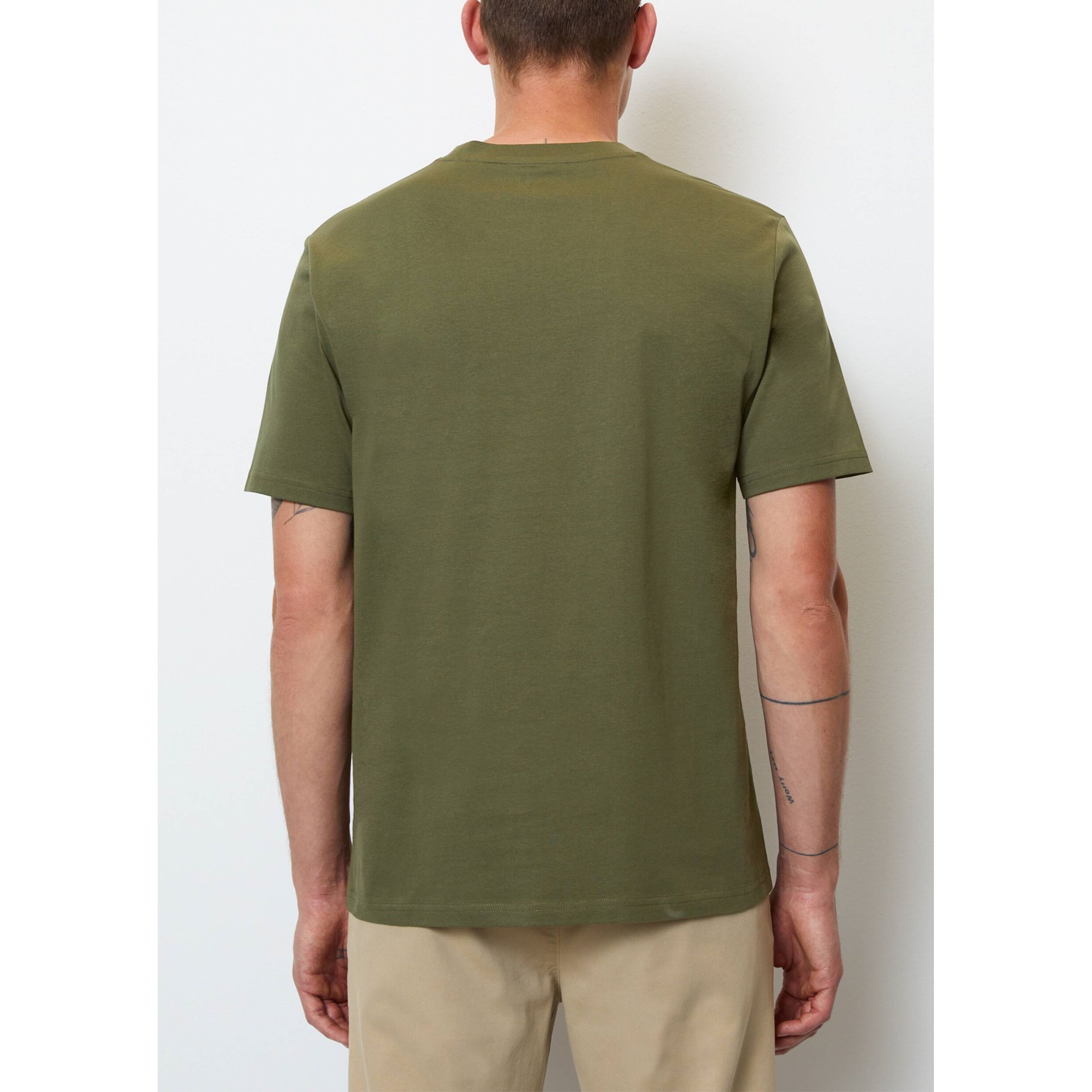 MARC O'POLO Marškinėliai vyrams, Žalia 3