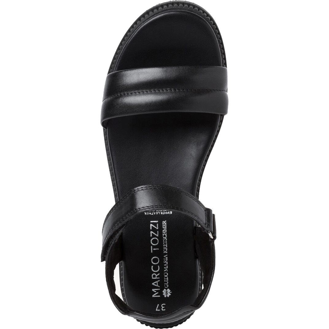 MARCO TOZZI Basutės moterims, Juoda, SANDALS 4
