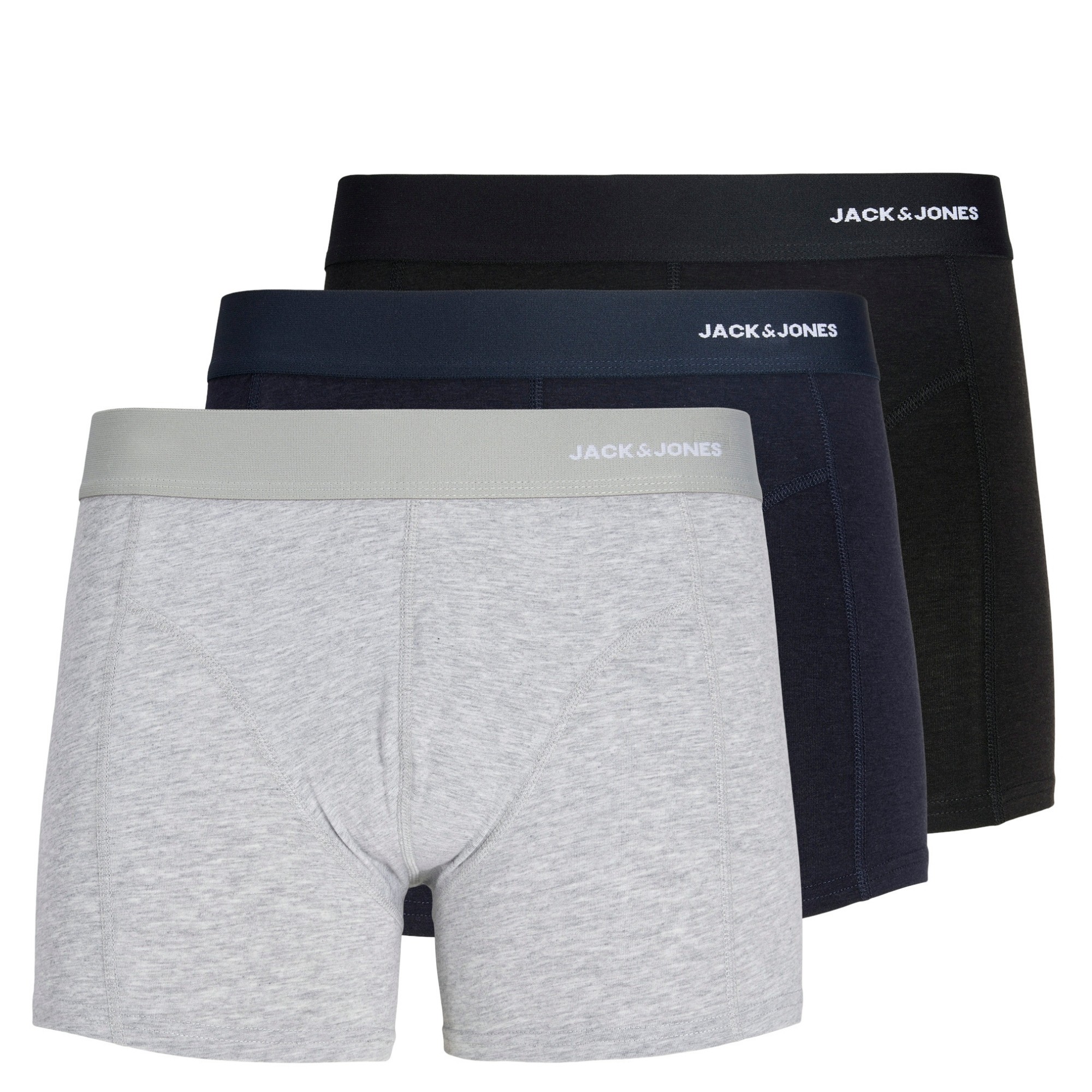 JACK & JONES Ilginti apatiniai vyrams, Marga, Gabriel bamboo trunks 3 pack 1