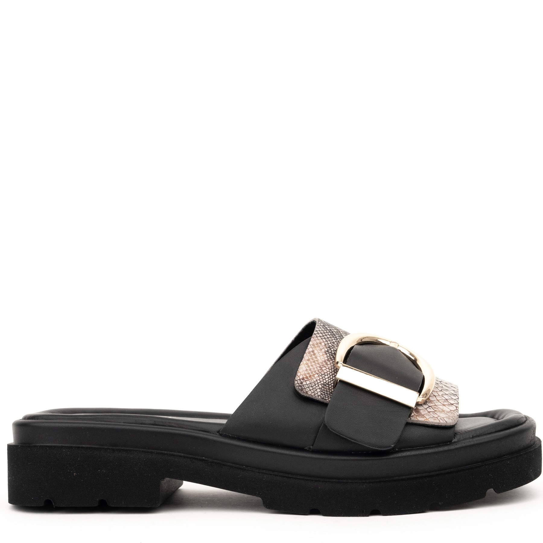 LA CONTE Šlepetės moterims, Juoda, Slippers 2