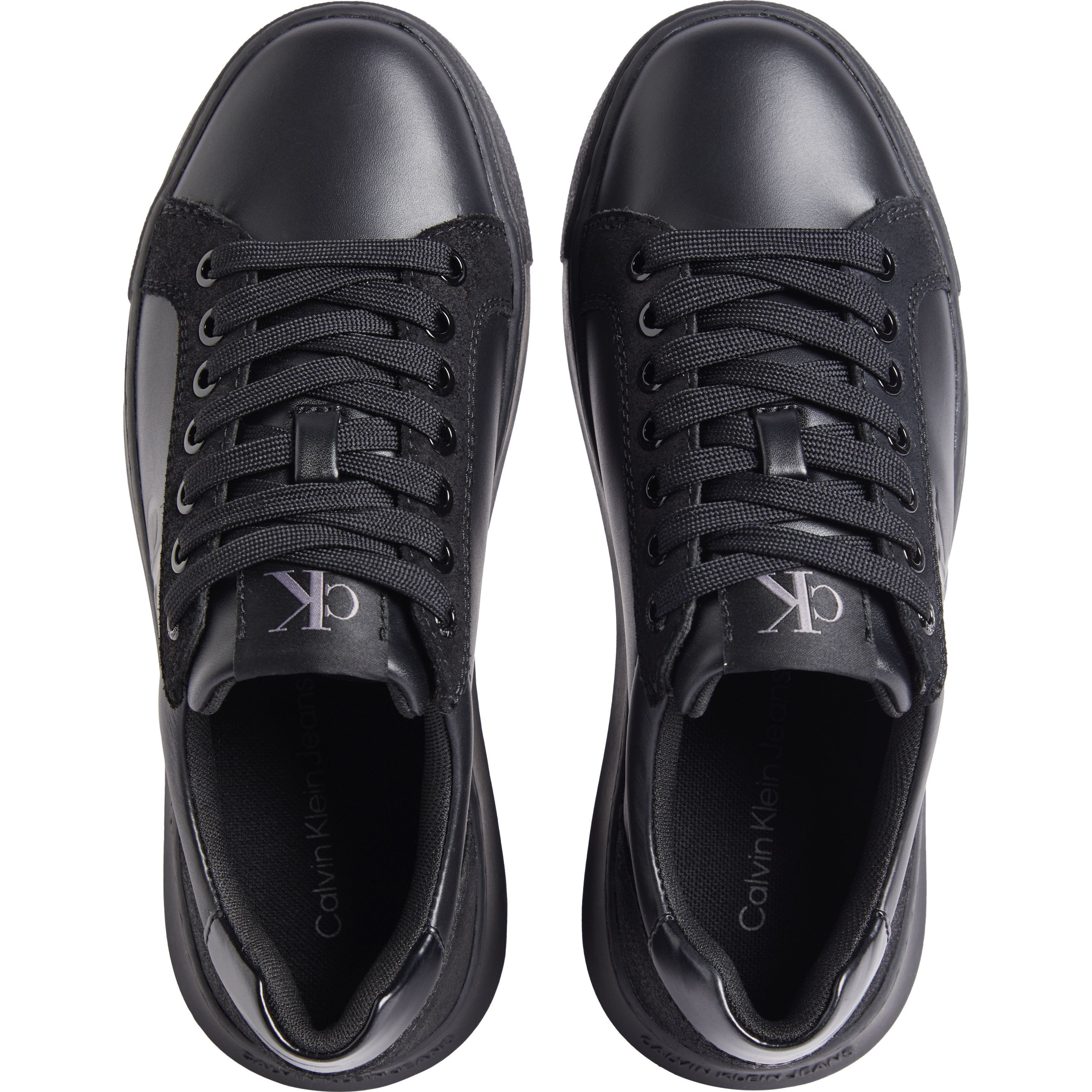 CALVIN KLEIN JEANS Laisvalaikio bateliai moterims, Juoda, Chunky cupsole leisure 4