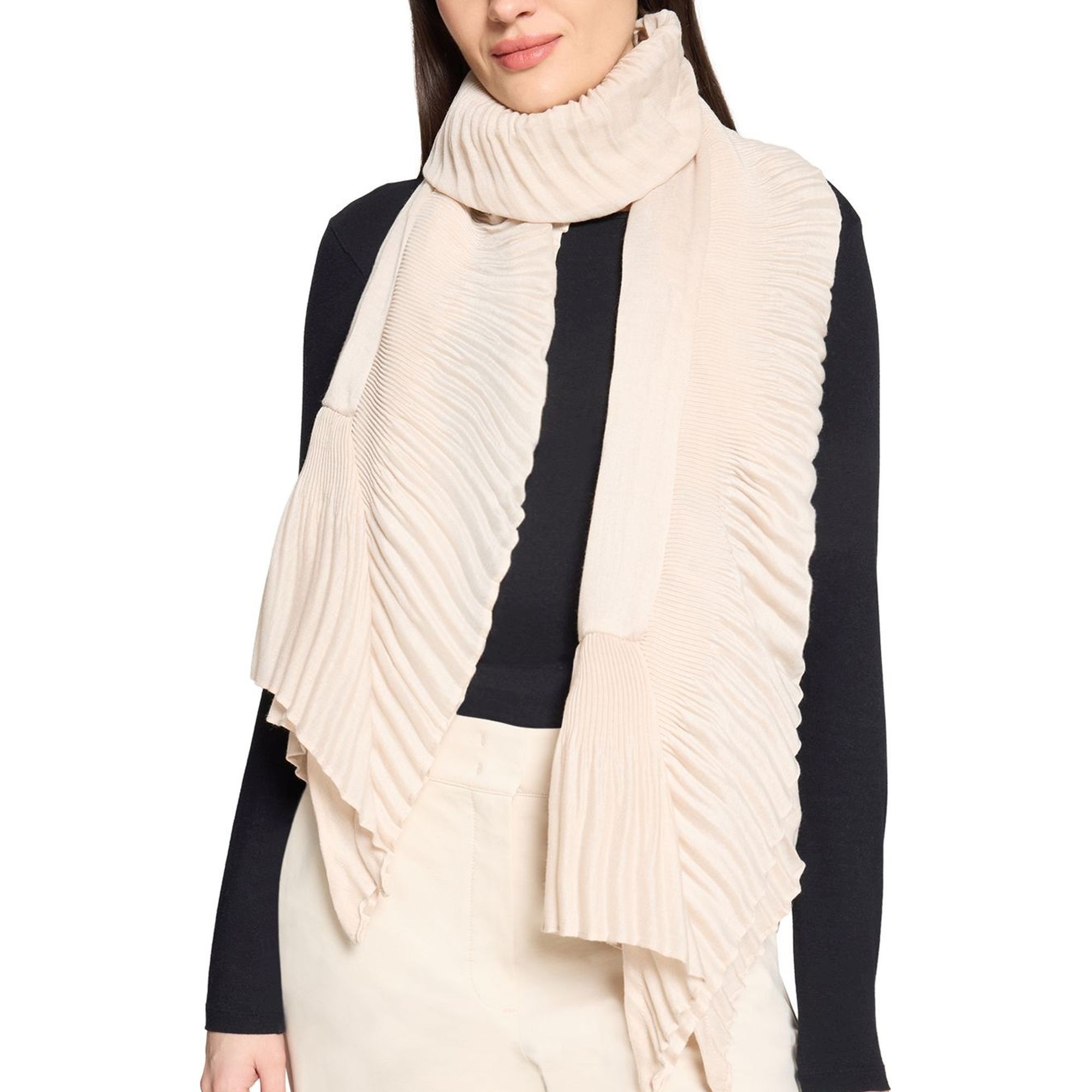 BETTY BARCLAY Šalikas moterims, Smėlio, Mot.šalikas 3