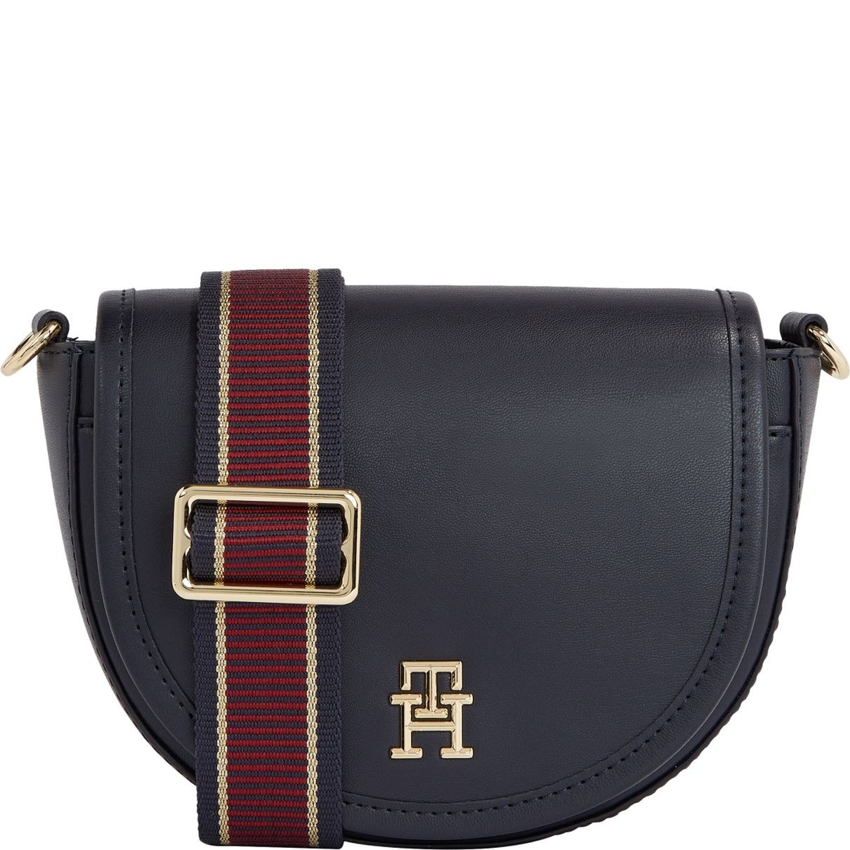TOMMY HILFIGER Rankinė per petį moterims, Mėlyna, City summer saddle bag 1