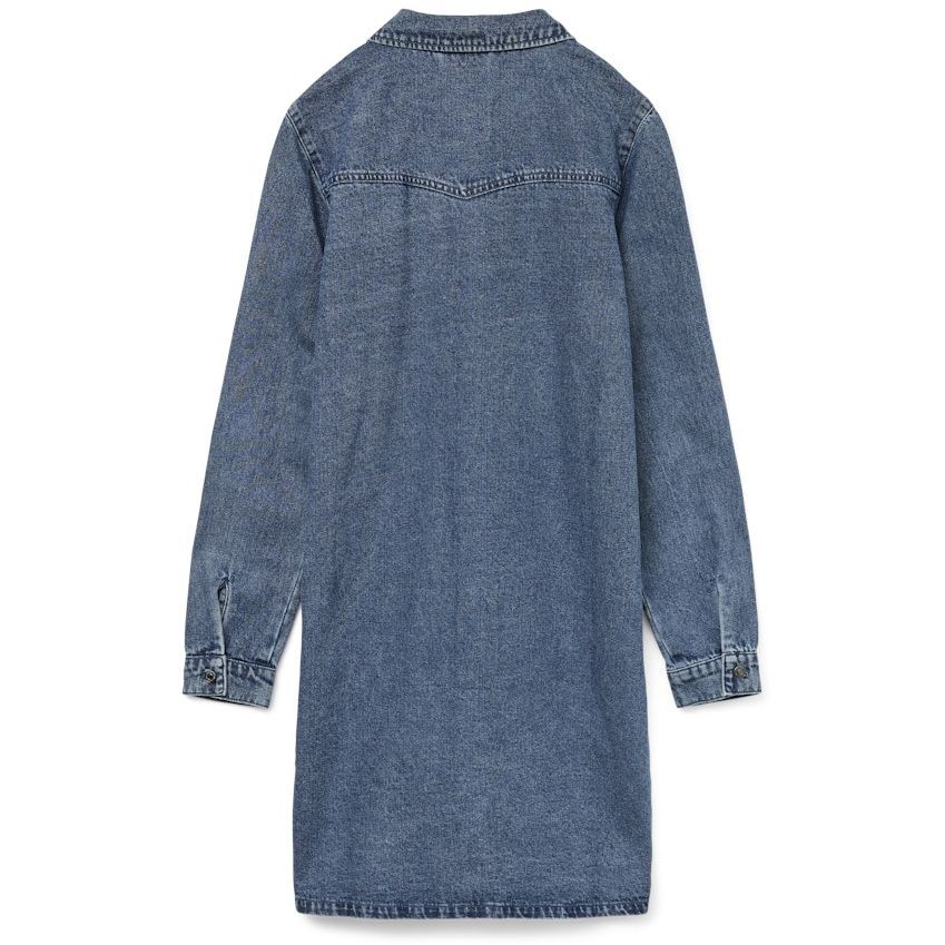 VERO MODA Mini suknelė moterims, Mėlyna, Jennie short denim dress mix 2