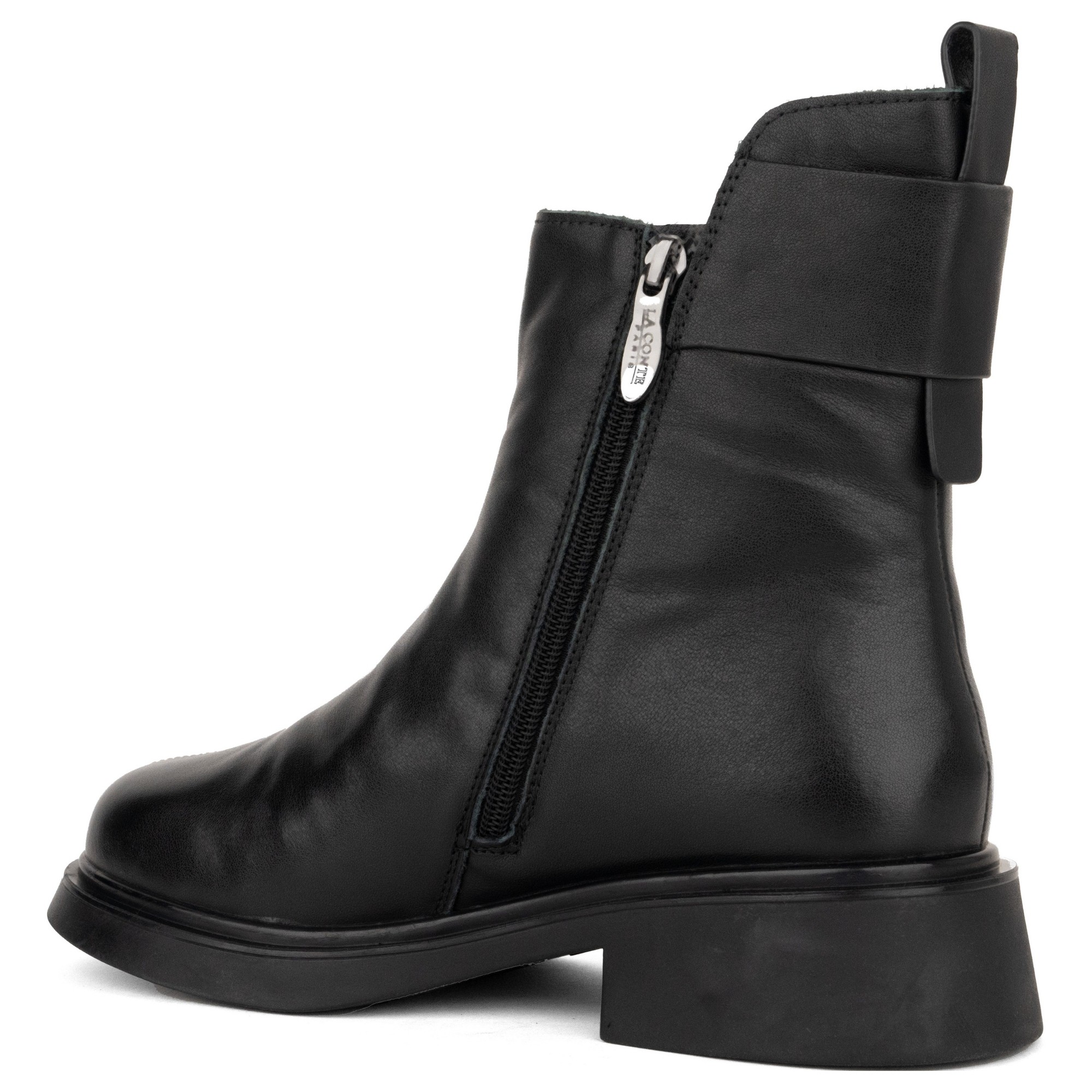 LA CONTE Aulinukai moterims, Juoda, Booties 3