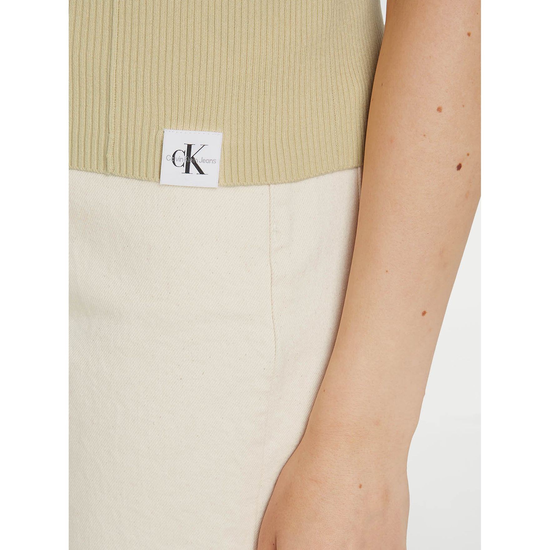 CALVIN KLEIN JEANS Megztinis moterims, Žalia, Other sweaters 3