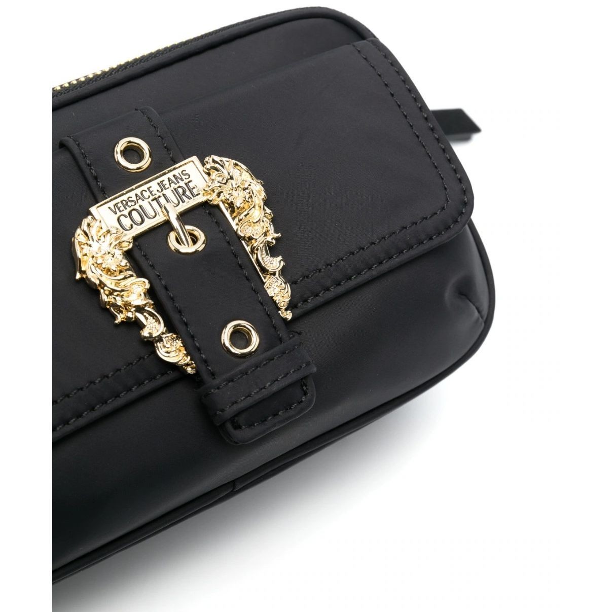VERSACE JEANS CUTURE Rankinė per petį moterims, Juoda, Range f - couture crossbody 3