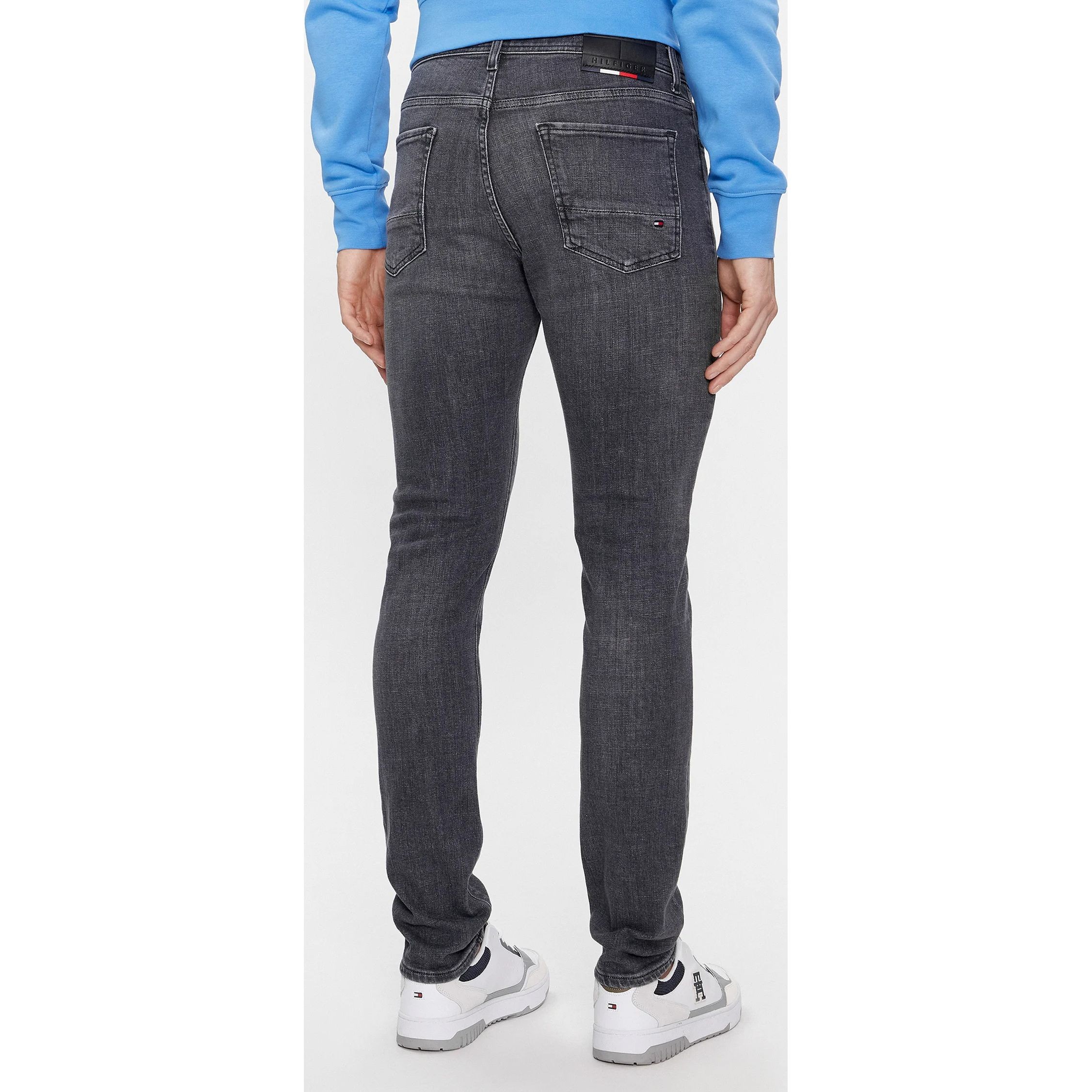 TOMMY HILFIGER Slim džinsai vyrams, Mėlyna, Slim bleecker pstr damon blk 3