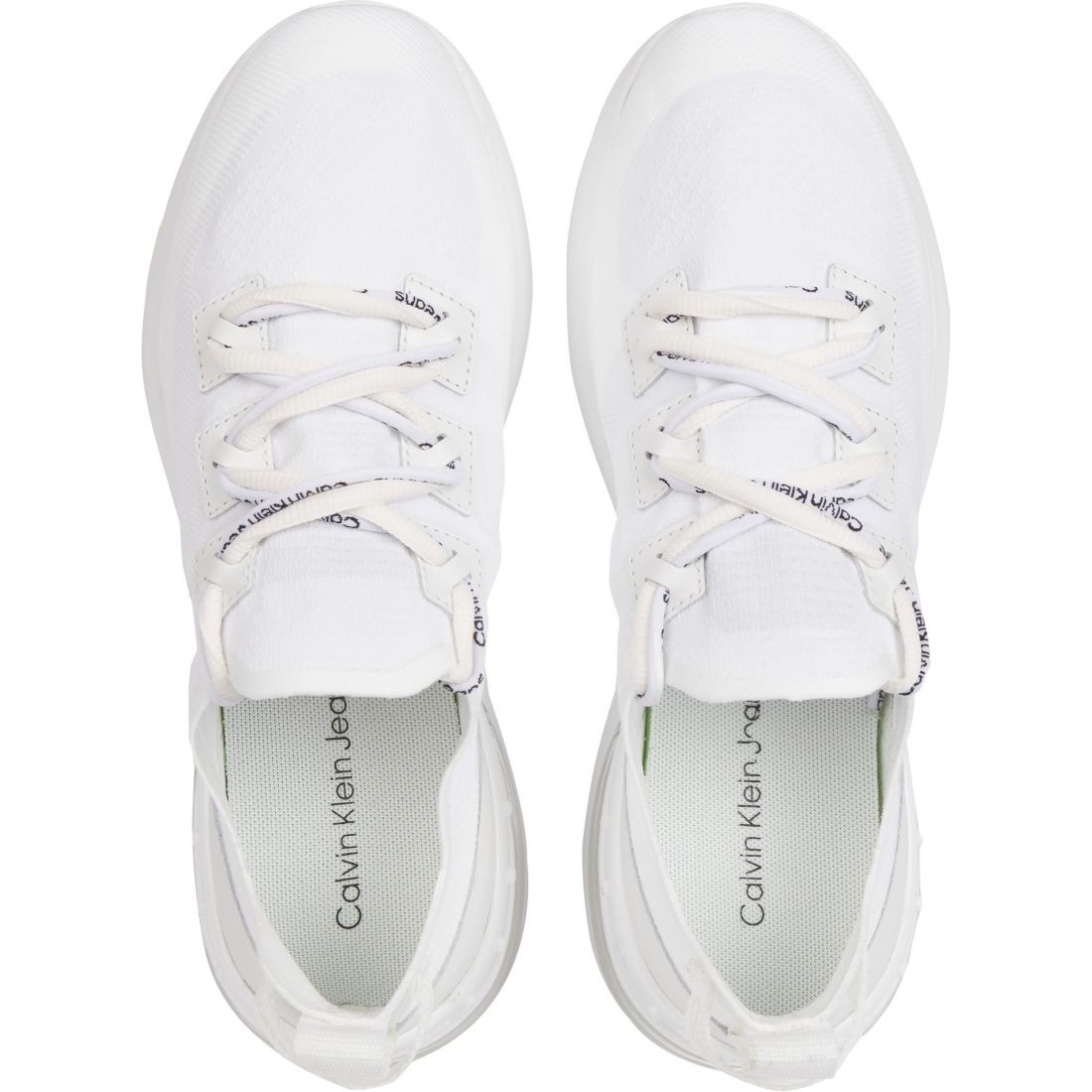 CALVIN KLEIN JEANS Sportiniai bateliai moterims, Balta, Sporty run comfair sport shoe 4