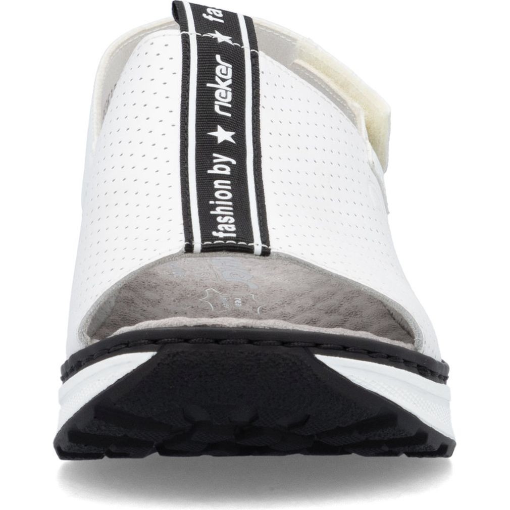 RIEKER Basutės moterims, Balta, Sandals 6