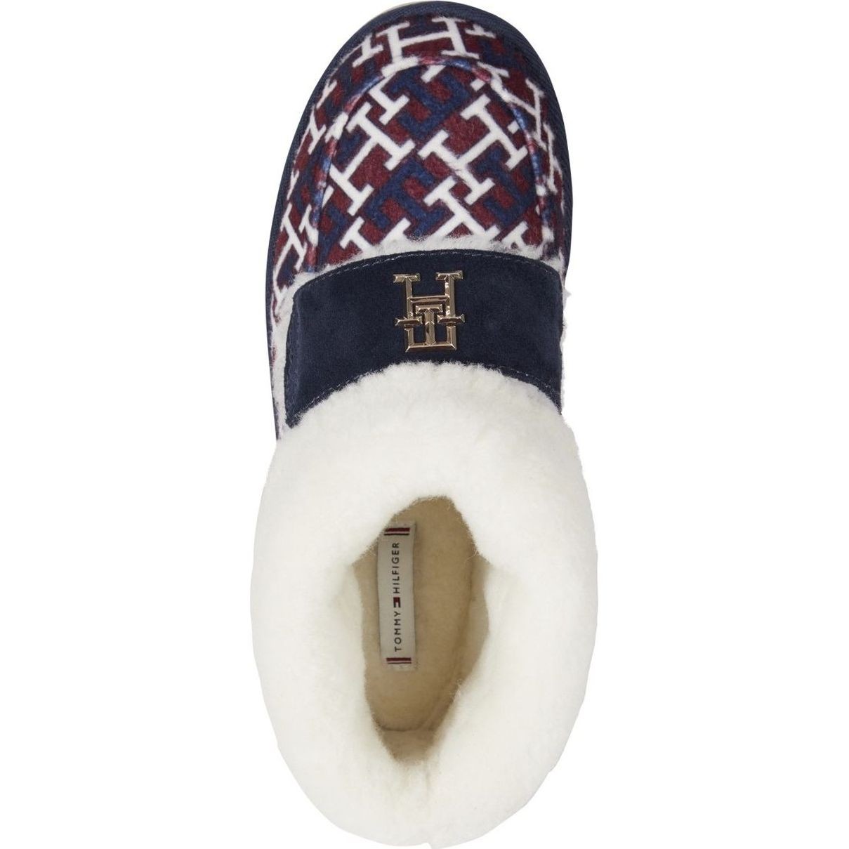 TOMMY HILFIGER Namų šlepetės moterims, Marga, BOOT SLIPPERGRAM 4