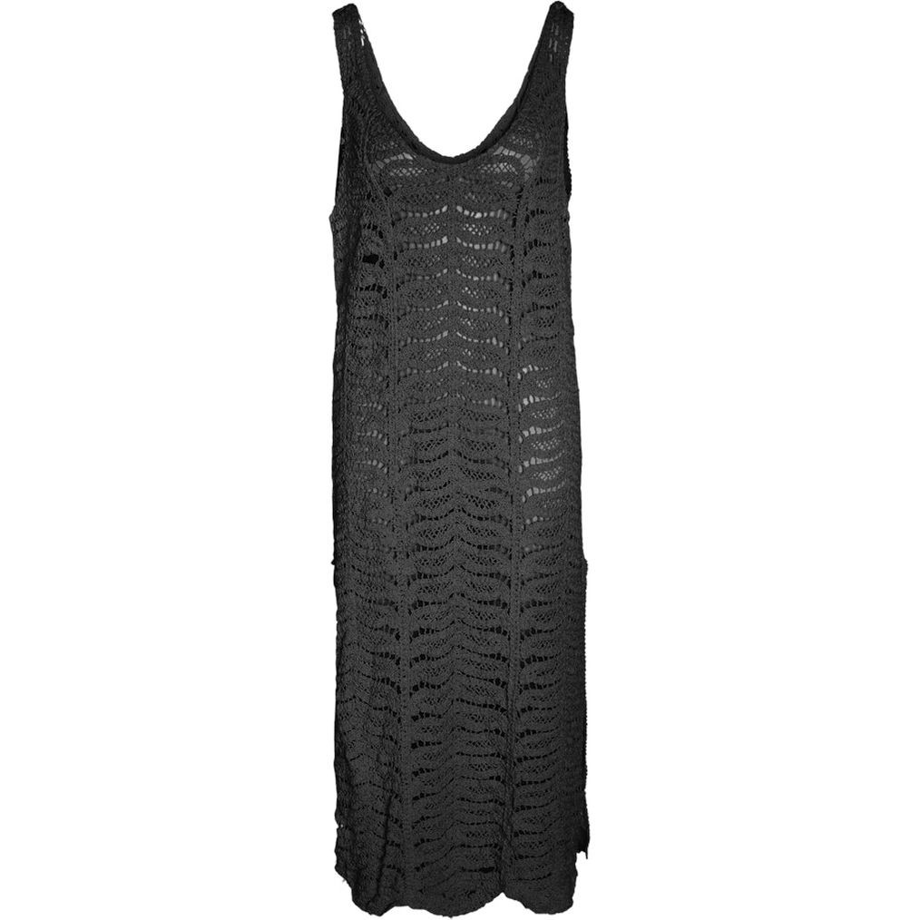 NOISY MAY Maxi suknelė moterims, Juoda, Nmleika maxi dress