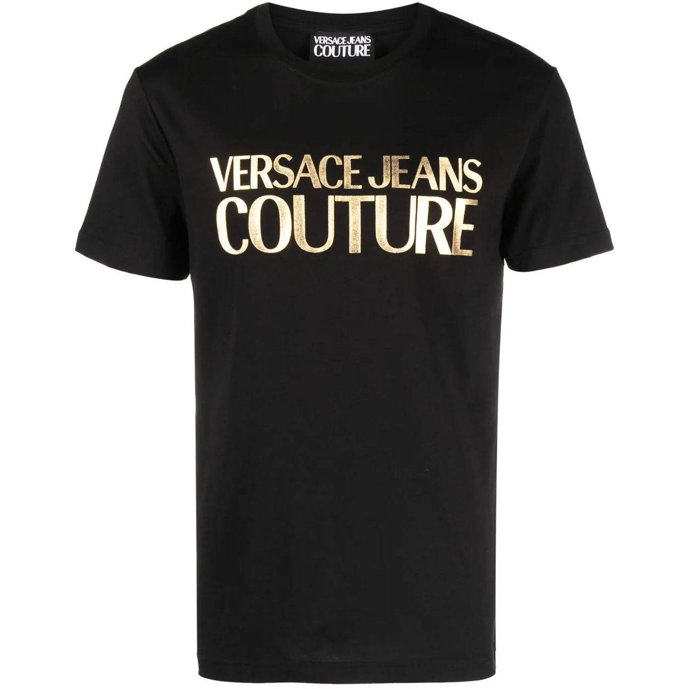 VERSACE JEANS CUTURE Marškinėliai trump. rankovėmis vyrams, Juoda, T-shirt 1