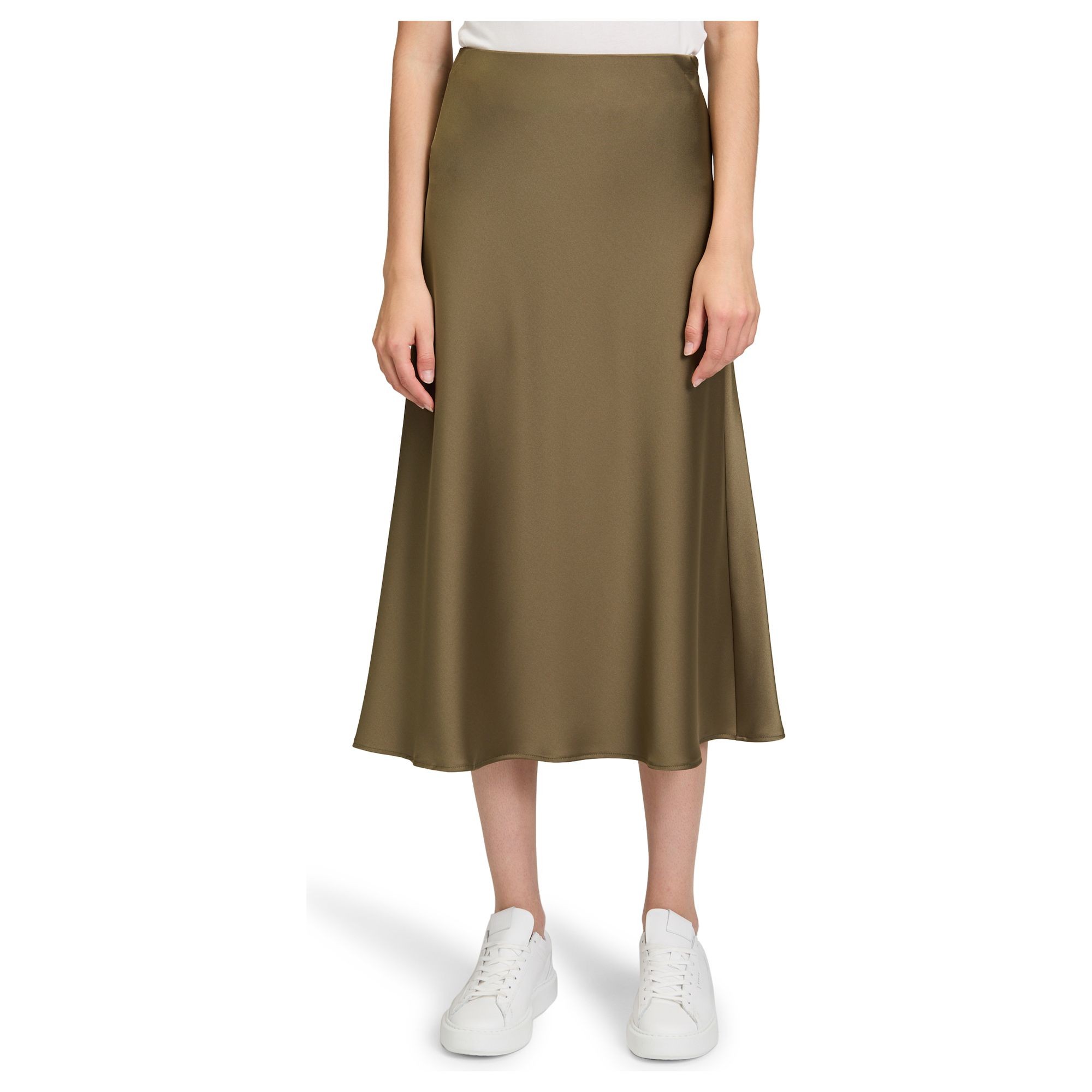 BETTY & CO Midi sijonas moterims, Žalia, Mot.sijonas 3