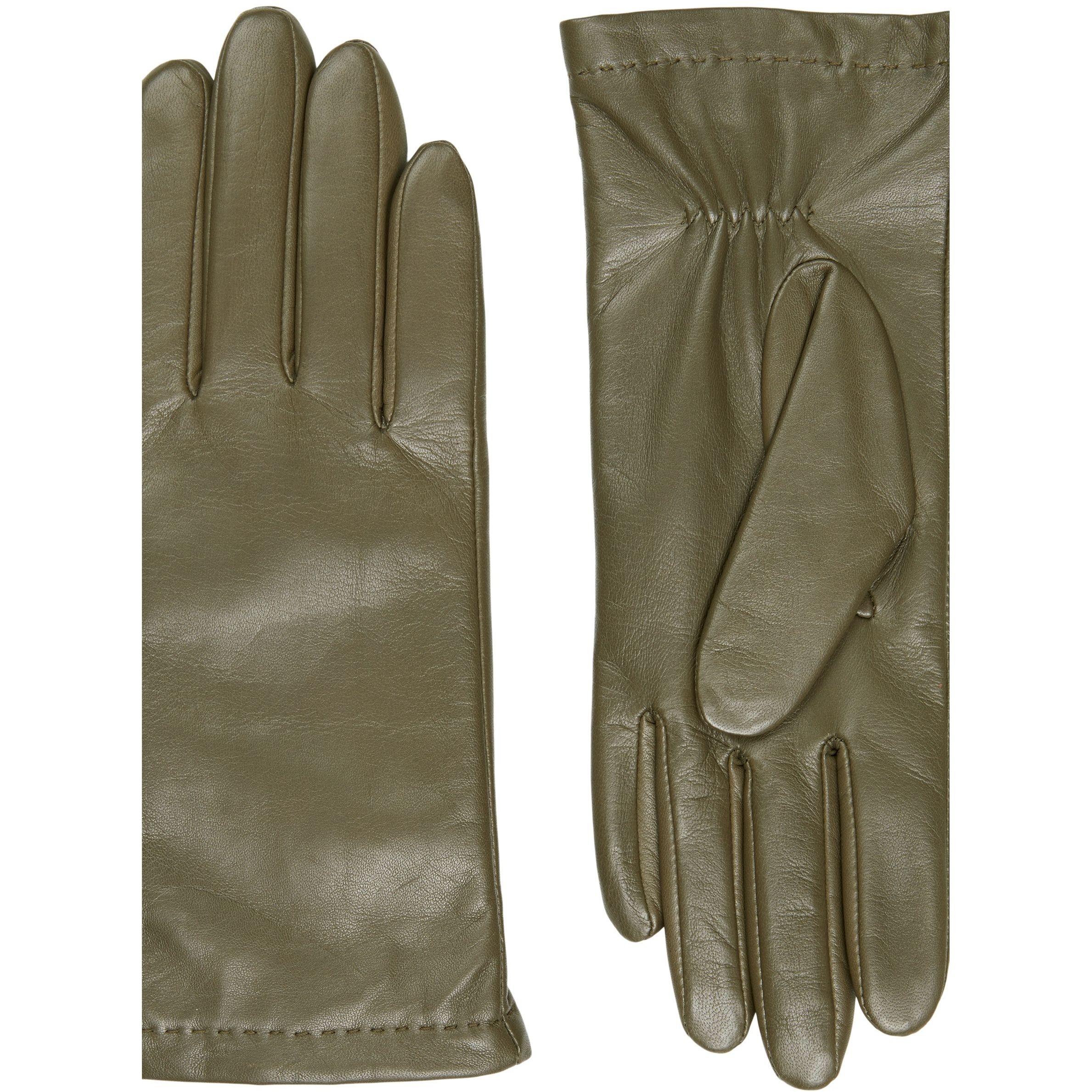 MARC O'POLO Pirštuotos pirštinės moterims, Žalia 2