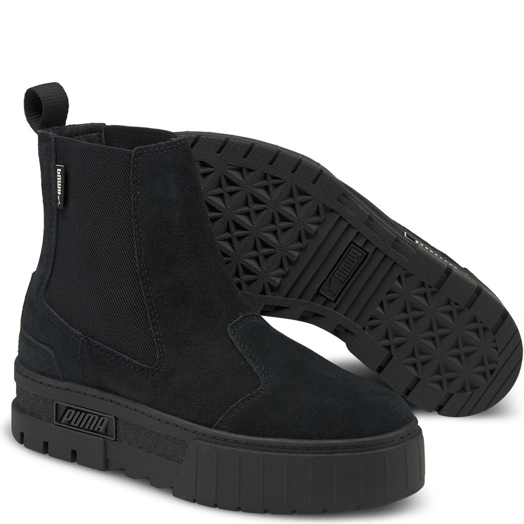 PUMA Aulinukai moterims, Juoda, Mayze Chelsea Suede booties 1