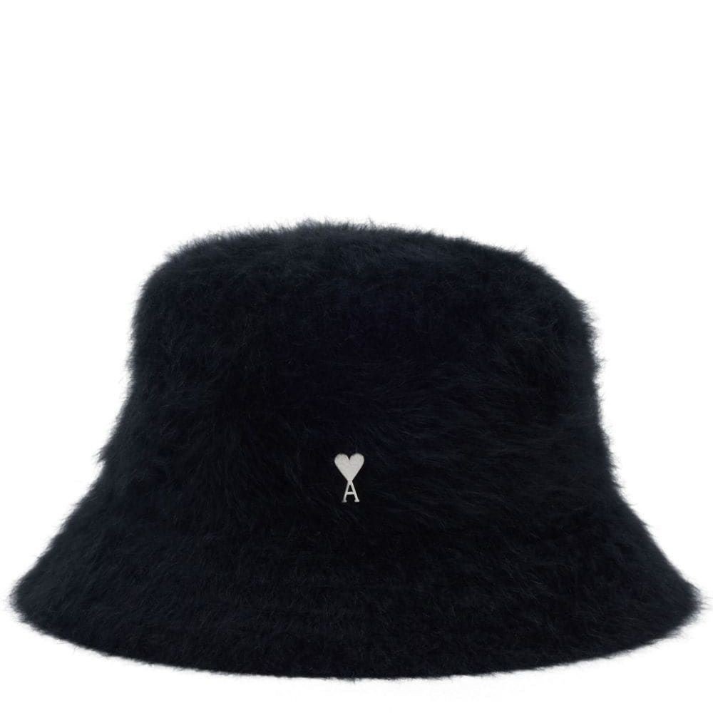 AMI PARIS Skrybėlė, Juoda, Fluffy bucket hat 1