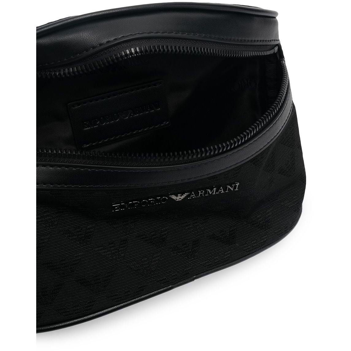 EMPORIO ARMANI Rankinė per juosmenį vyrams, Juoda, Belt bag 3