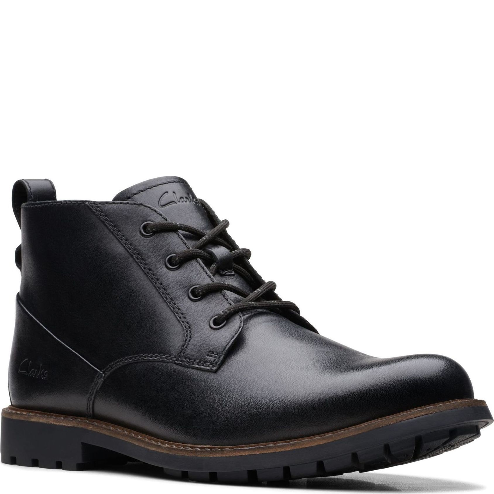 CLARKS Aulinukai vyrams, Juoda, Westcombe Mid Booties 1