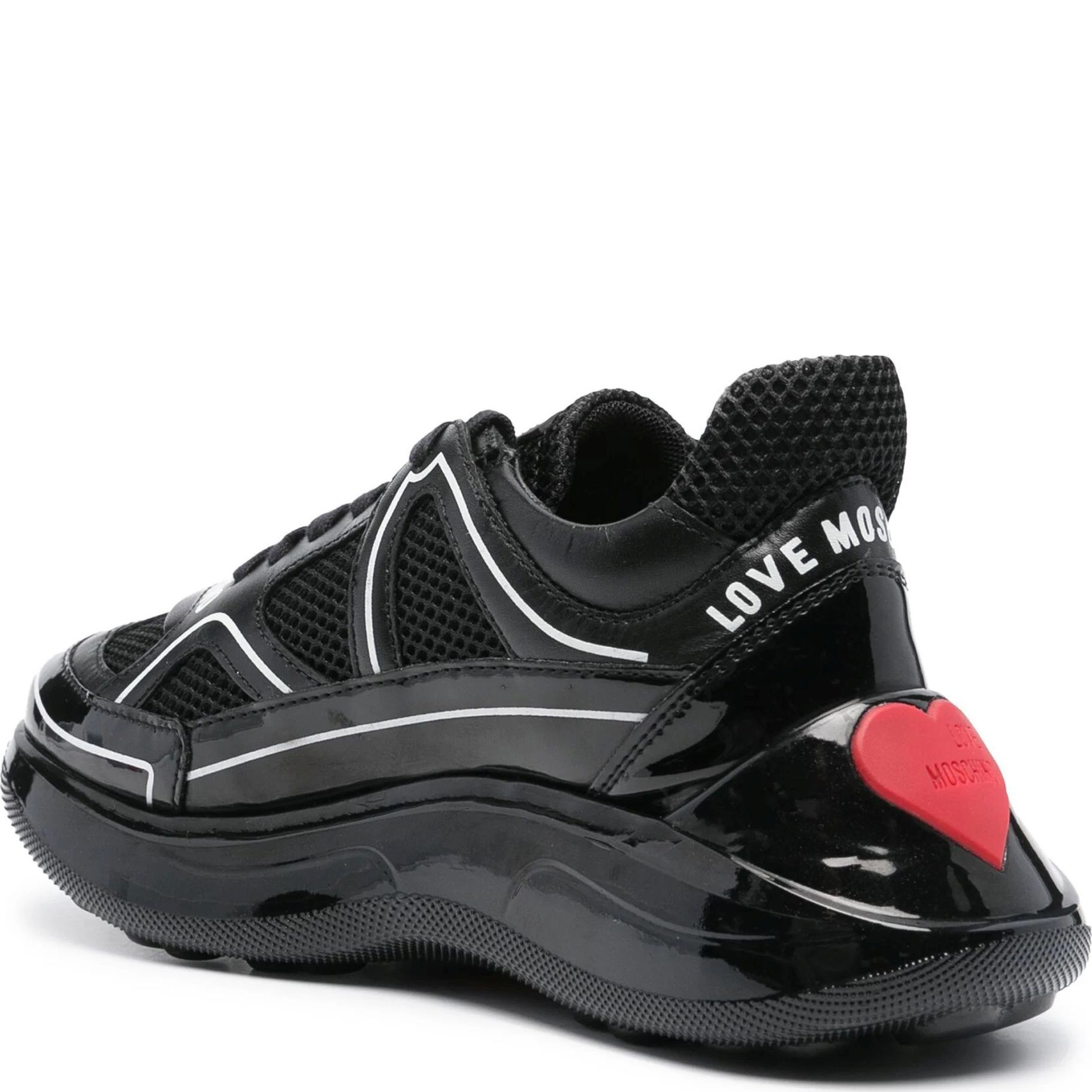 LOVE MOSCHINO Laisvalaikio bateliai moterims, Juoda, Sneakers 3