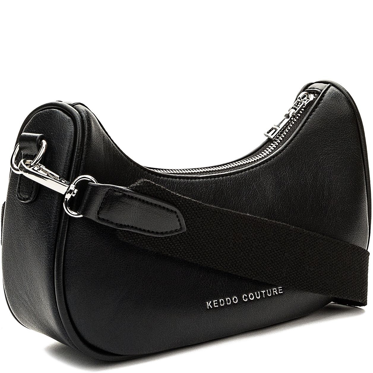 KEDDO Rankinė per petį moterims, Juoda, Shoulder bag 2