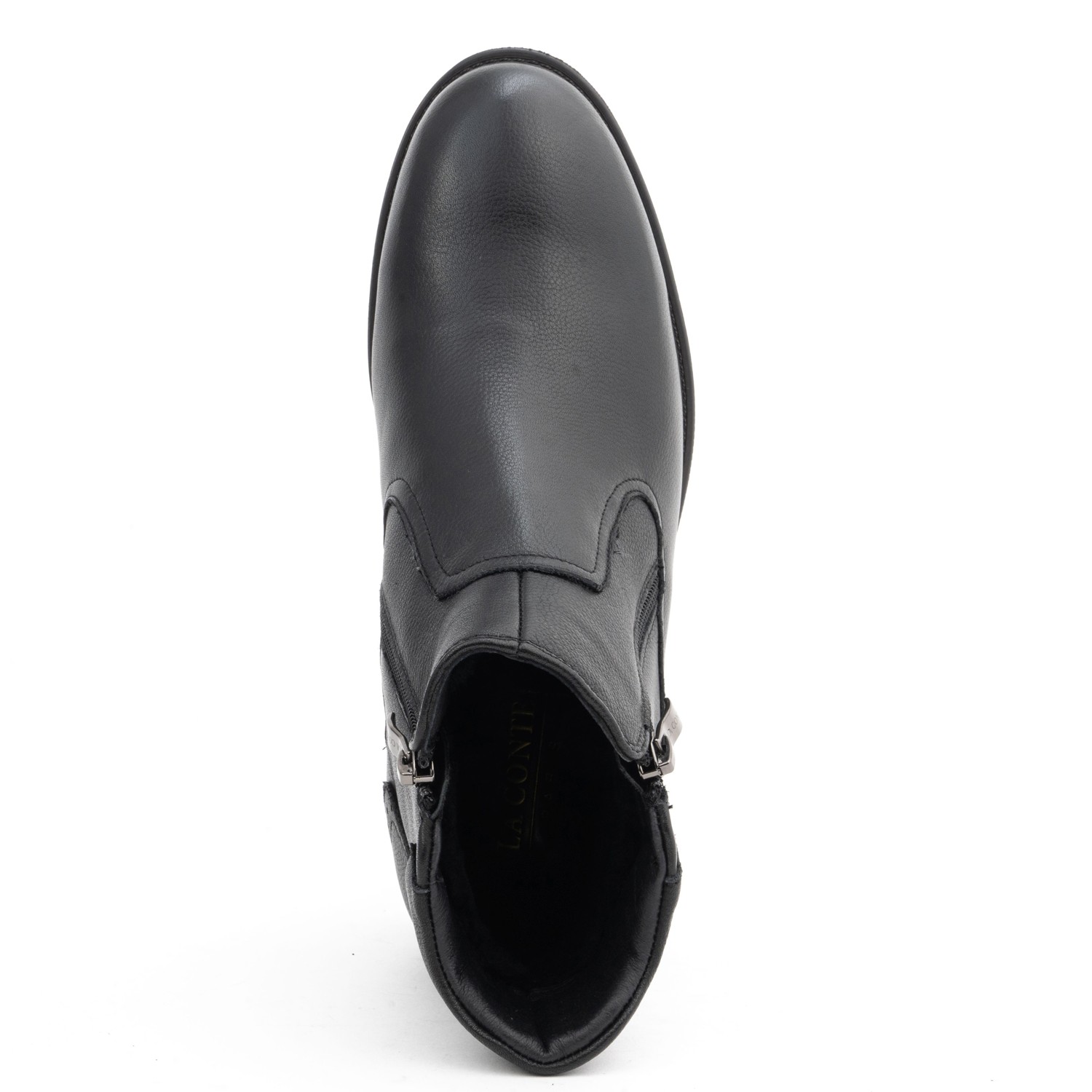 LA CONTE Aulinukai vyrams, Juoda, Booties 4