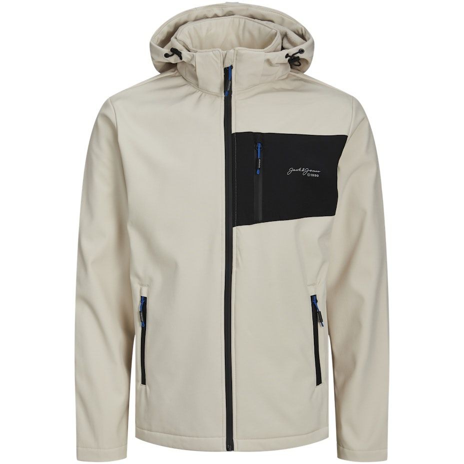 JACK & JONES Striukė vyrams, Smėlio, JJTYSON SOFTSHELL JA 1