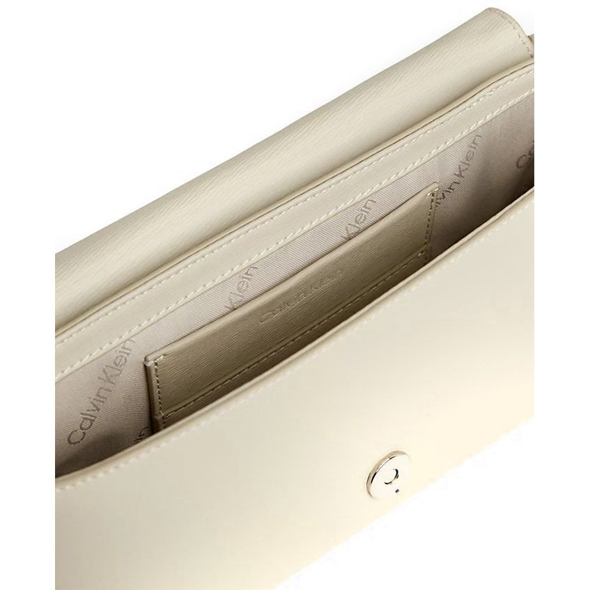 CALVIN KLEIN Rankinė per petį moterims, Smėlio, Must shoulder bag 4