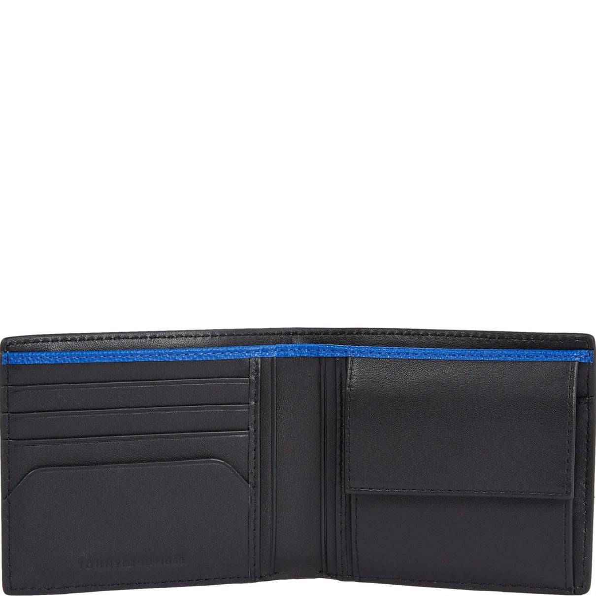 TOMMY HILFIGER Piniginė vyrams, Juoda, Business cc/coin wallets 3