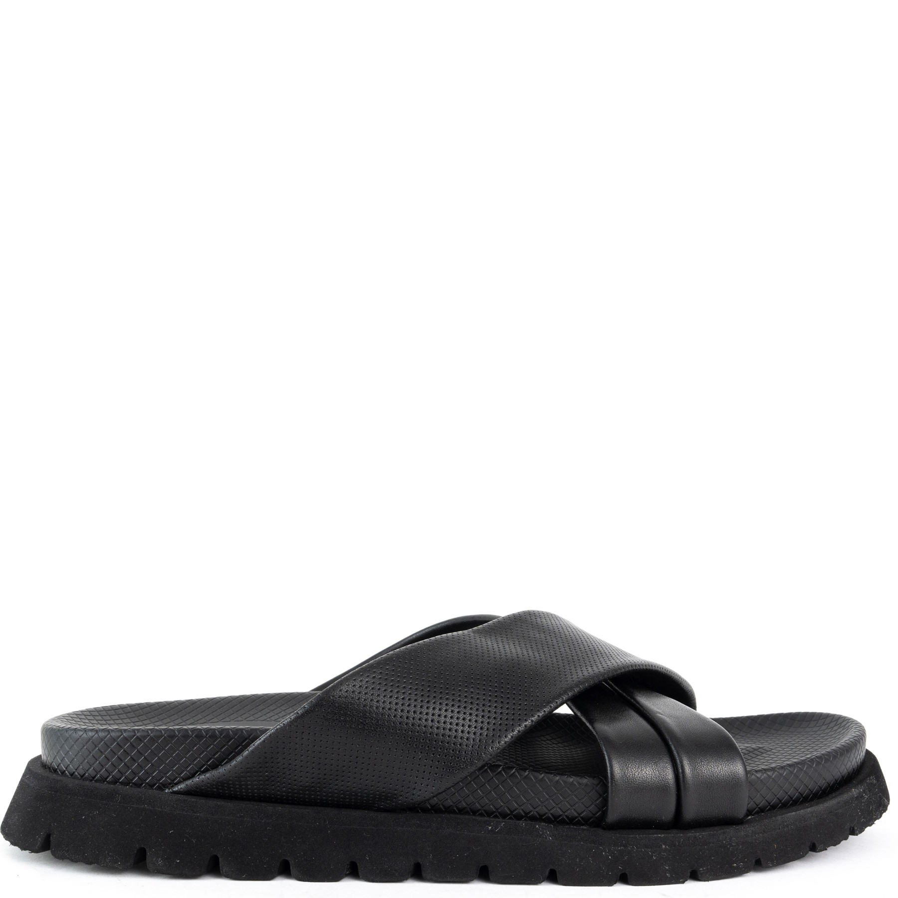 BRANDSON Šlepetės vyrams, Juoda, Slippers 2