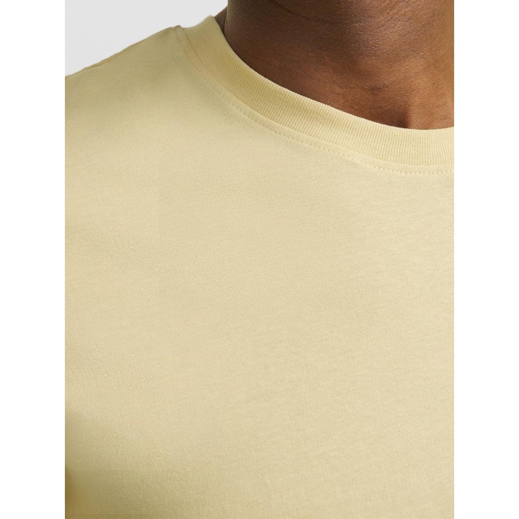 JACK & JONES Marškinėliai vyrams, Geltona, JORSTAR TEE SS CREW 3