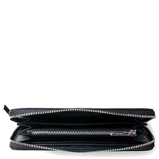 CALVIN KLEIN Piniginė moterims, Juoda, Must z/a wallet 3