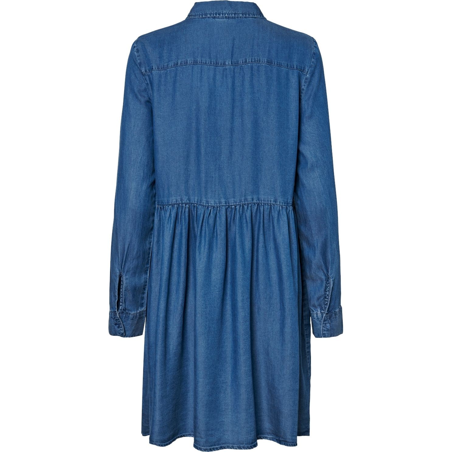 VERO MODA Maxi suknelė moterims, Mėlyna, VMLIBBIE LS SHIR 2