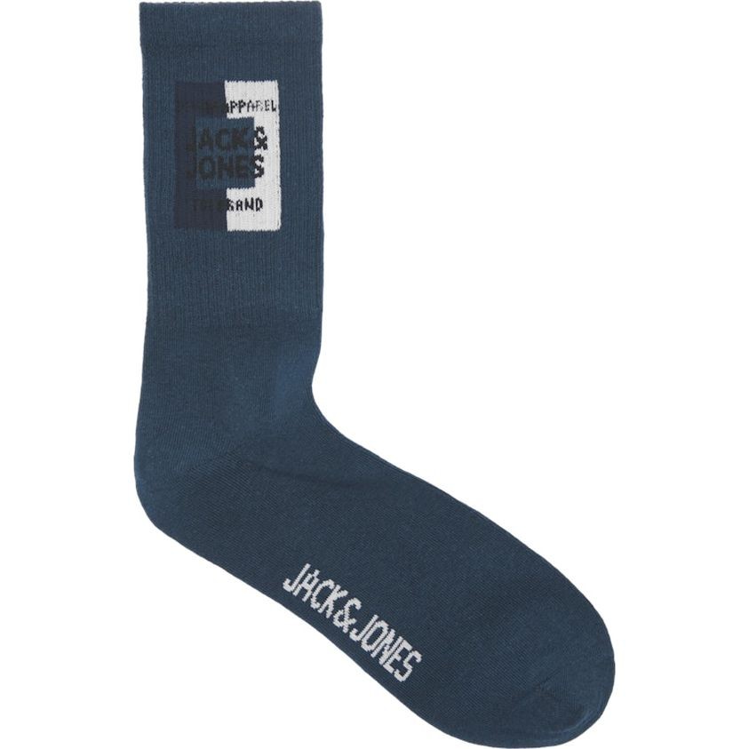 JACK & JONES Kojinės vyrams, Juoda, JACCOLOR BLOCK SOCKS 5 7