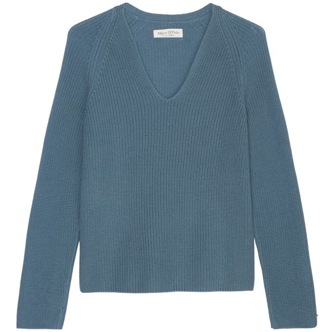 MARC O'POLO Megztinis moterims, Mėlyna, Sweater 408605960097