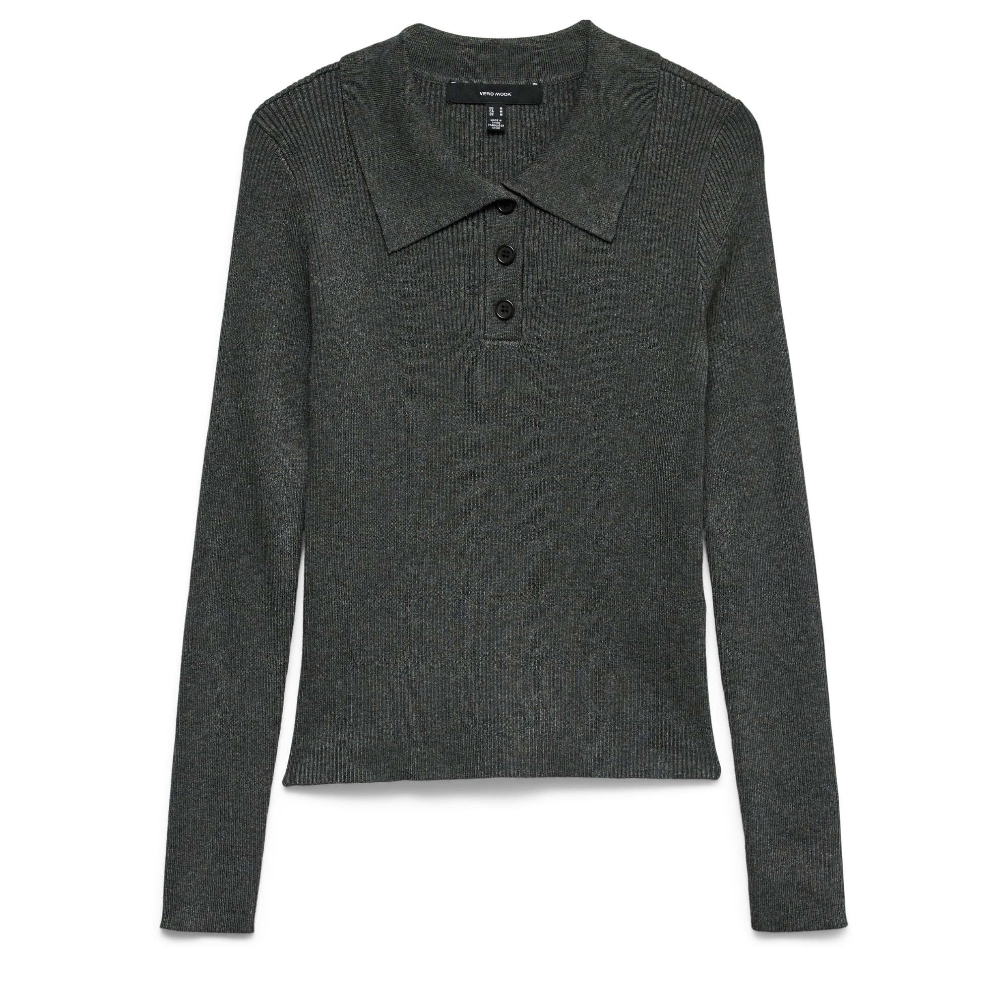 VERO MODA Megzta palaidinė moterims, Gray, Silje 1