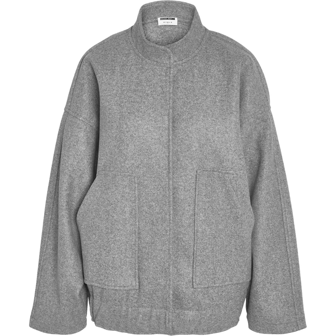 NOISY MAY Bomberis moterims, Gray, Halston bomber 1